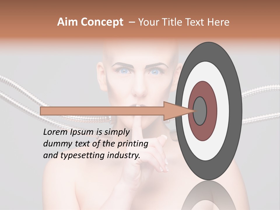 Model Modern Invention PowerPoint Template