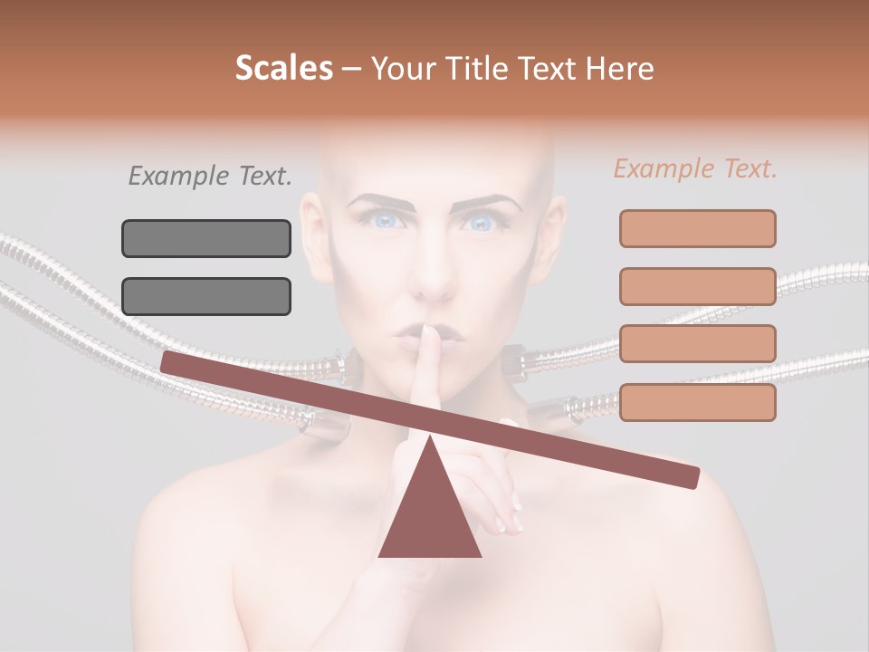 Model Modern Invention PowerPoint Template