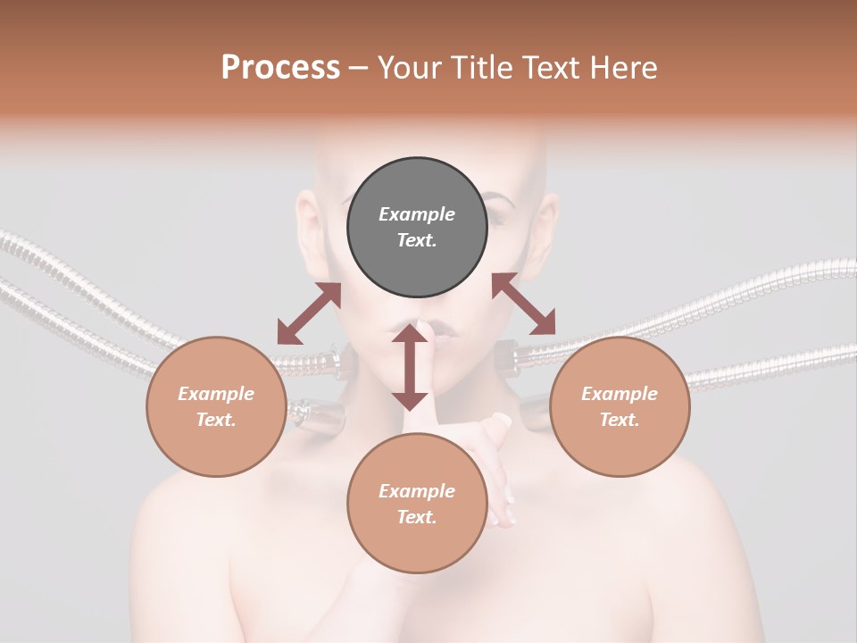 Model Modern Invention PowerPoint Template