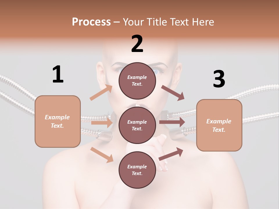 Model Modern Invention PowerPoint Template
