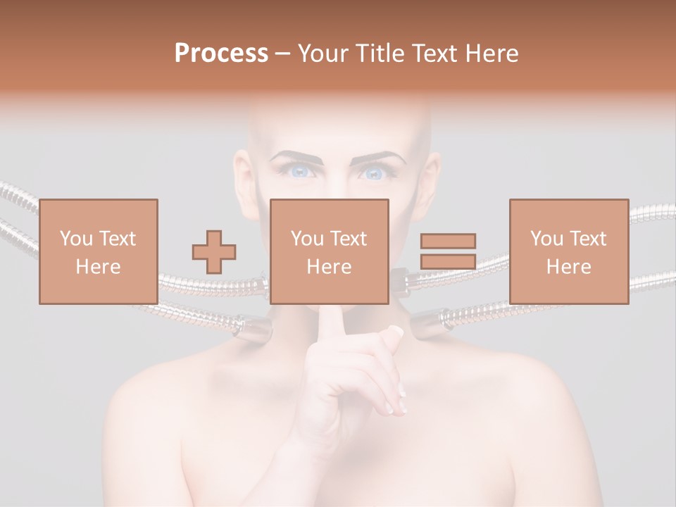 Model Modern Invention PowerPoint Template