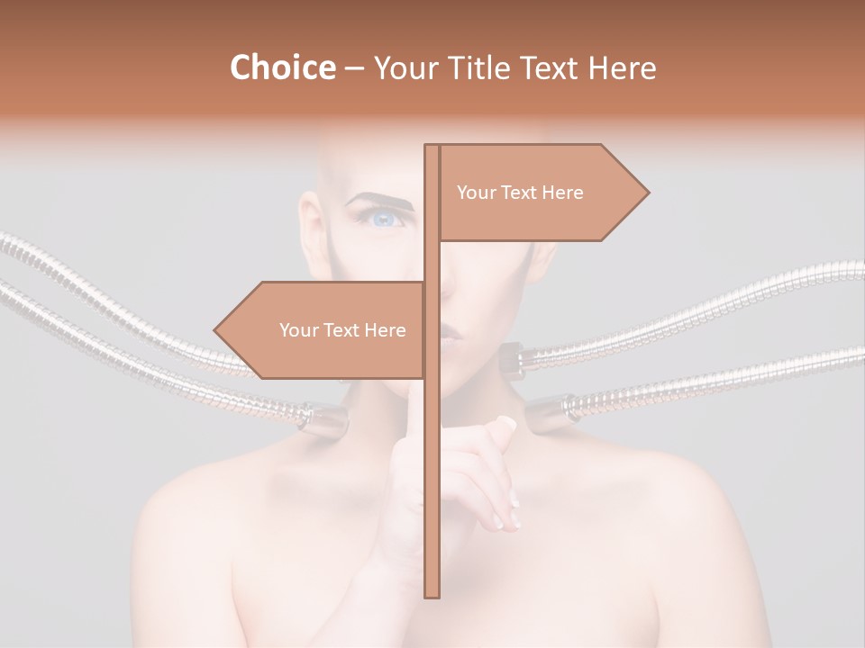 Model Modern Invention PowerPoint Template