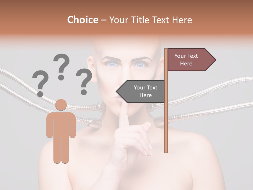 Model Modern Invention PowerPoint Template