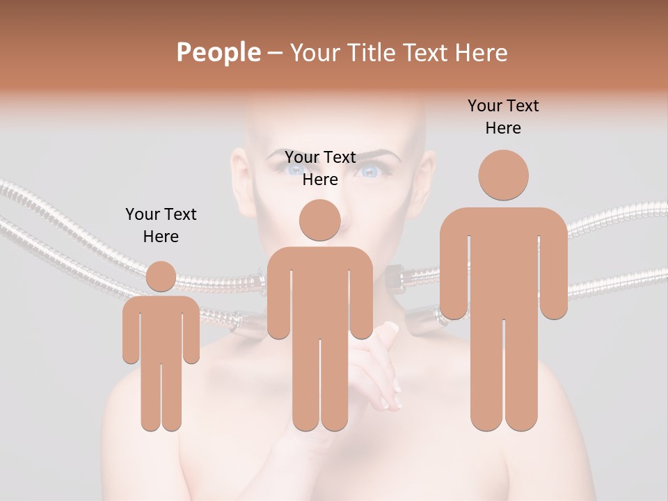 Model Modern Invention PowerPoint Template