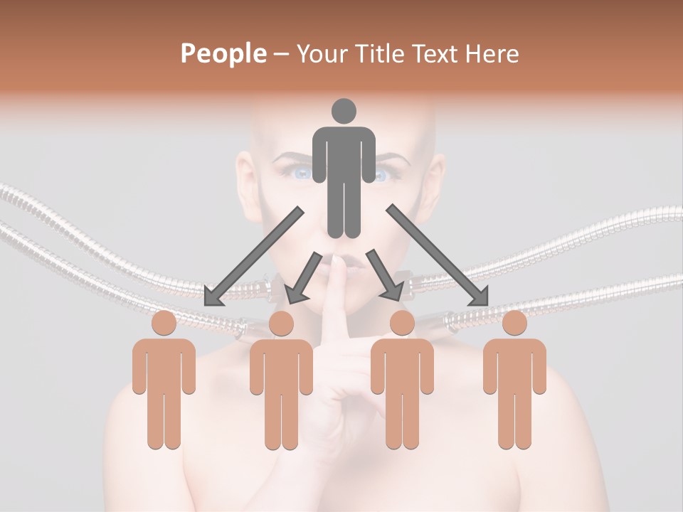 Model Modern Invention PowerPoint Template