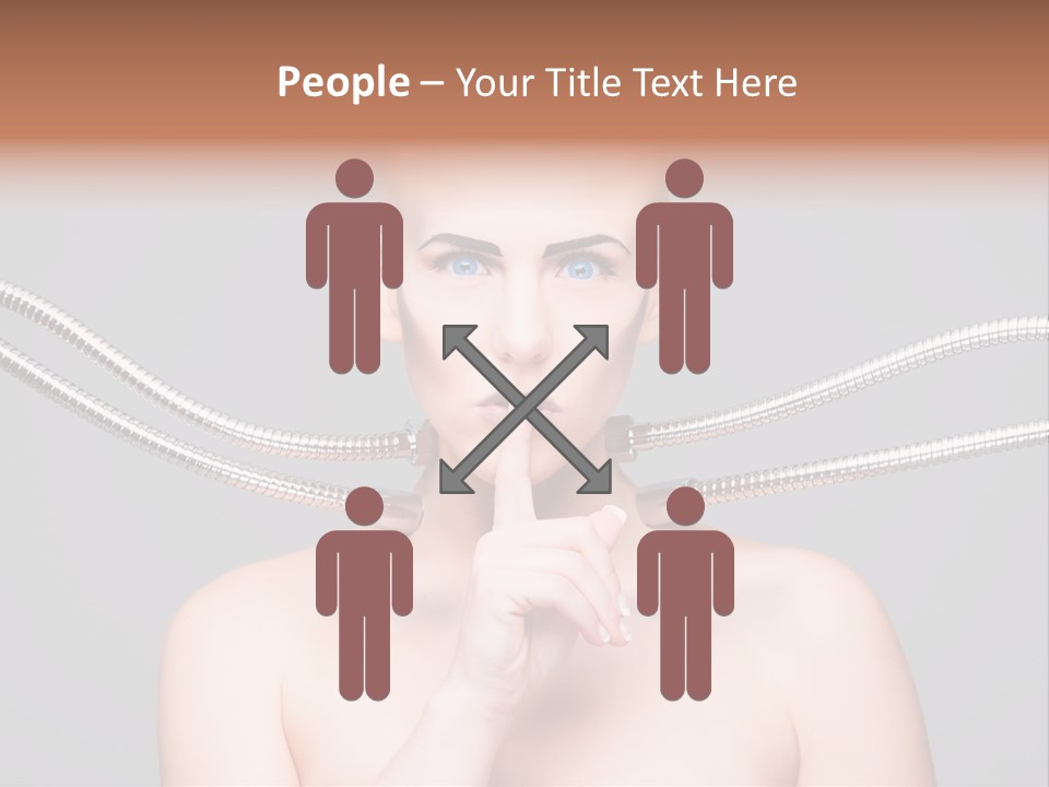 Model Modern Invention PowerPoint Template