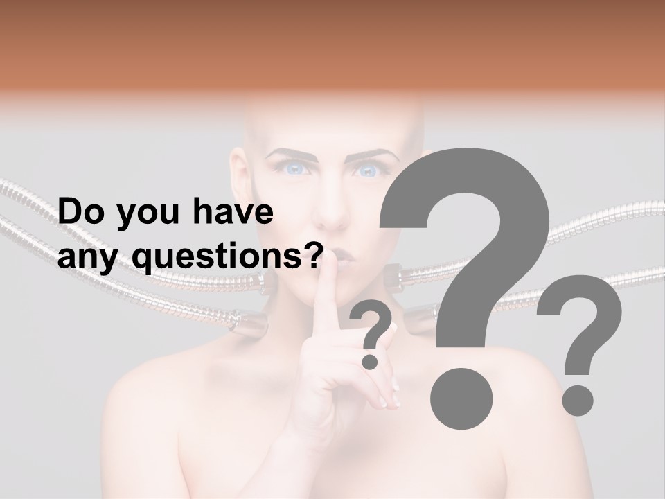 Model Modern Invention PowerPoint Template