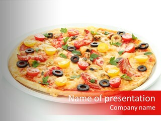 Olive Traditional White PowerPoint Template