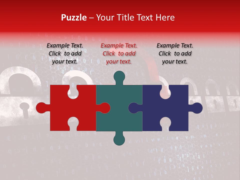 Security Secrecy Crime PowerPoint Template