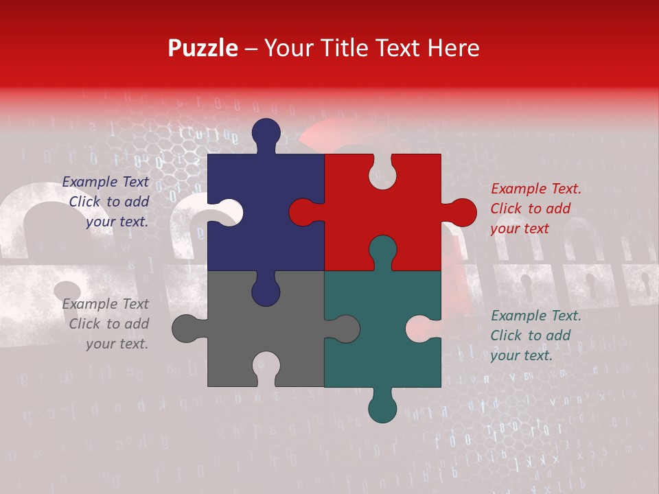 Security Secrecy Crime PowerPoint Template