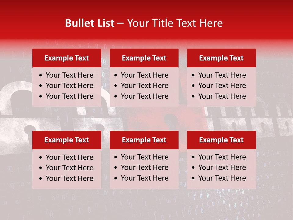 Security Secrecy Crime PowerPoint Template