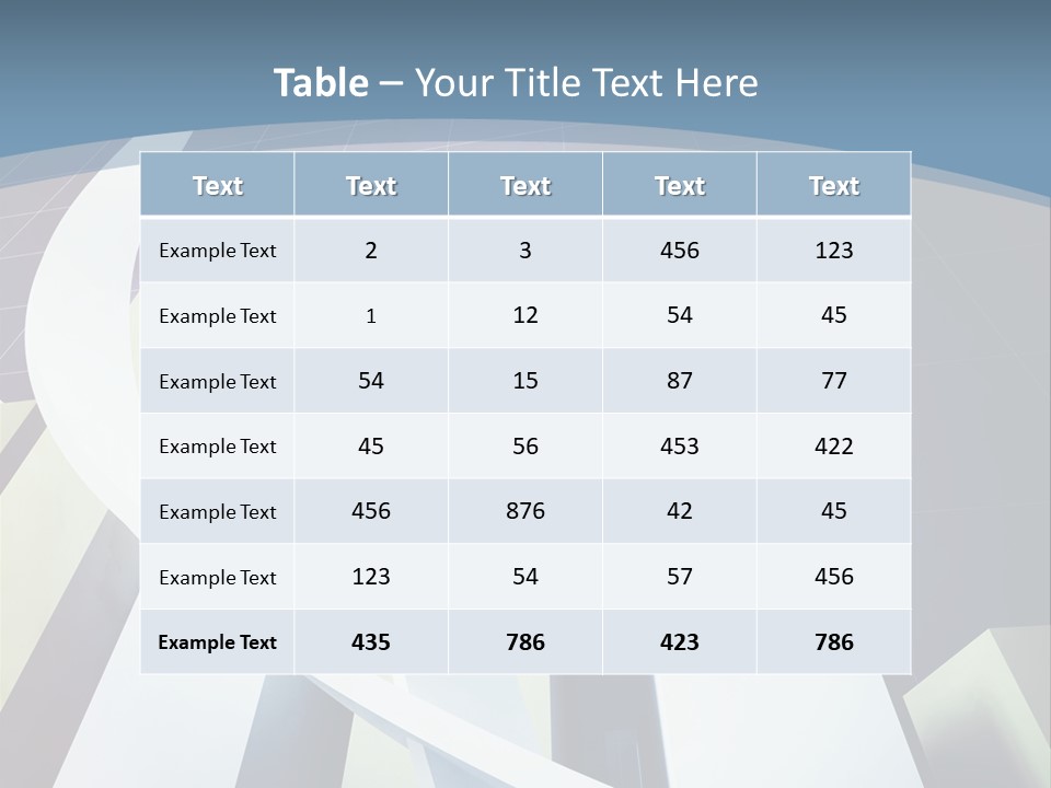 Figures Company Accounting PowerPoint Template