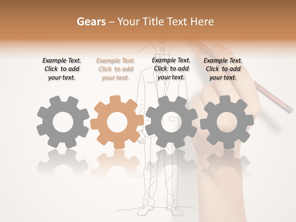 Communication Sign Business PowerPoint Template