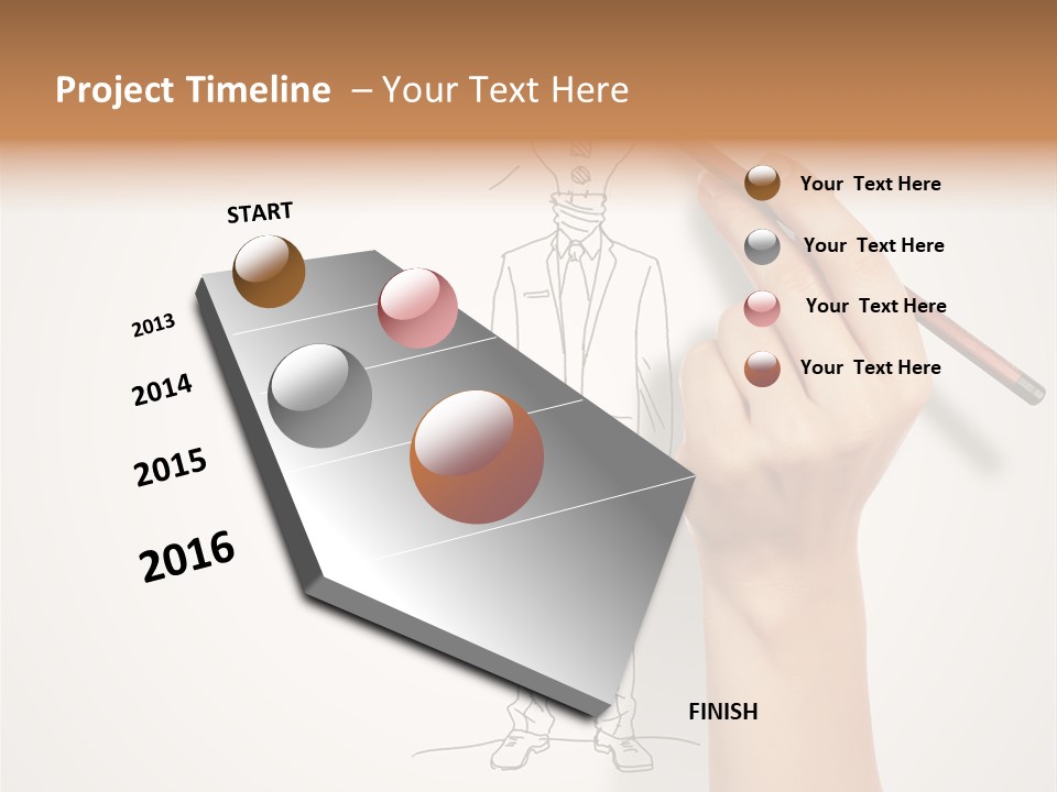 Communication Sign Business PowerPoint Template