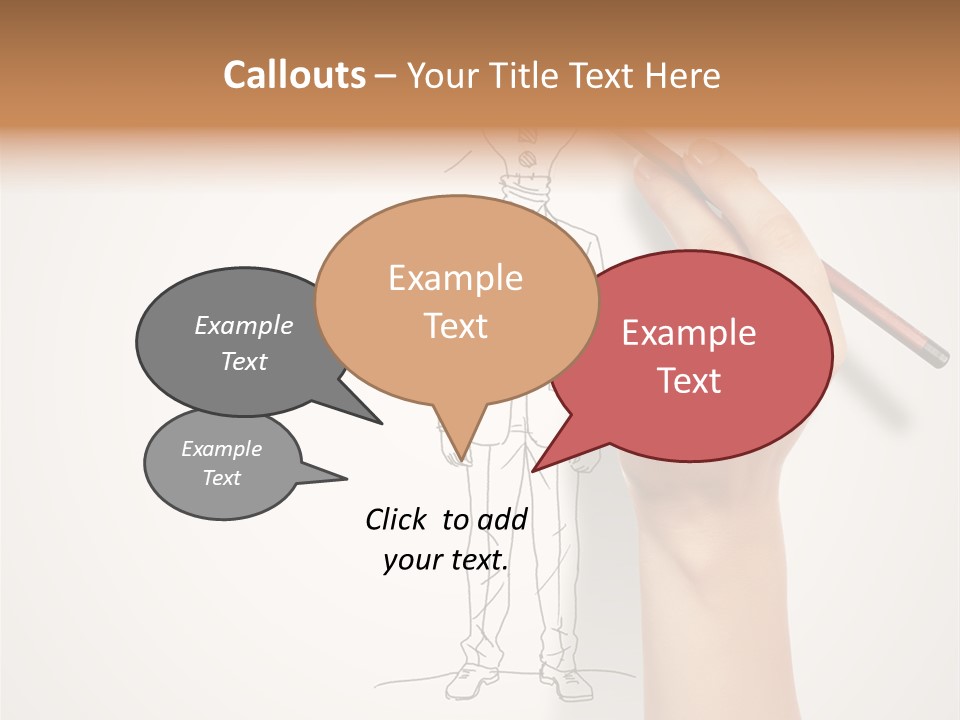 Communication Sign Business PowerPoint Template