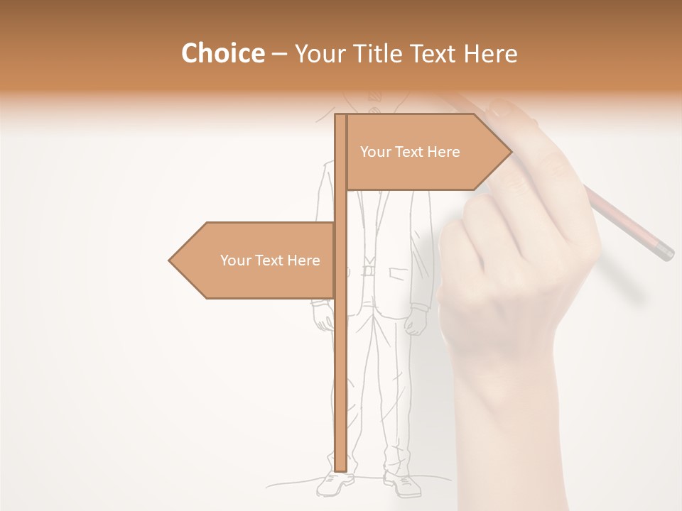 Communication Sign Business PowerPoint Template