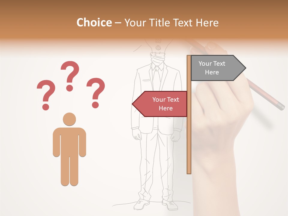 Communication Sign Business PowerPoint Template