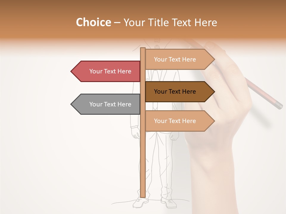 Communication Sign Business PowerPoint Template