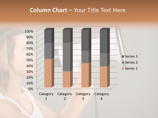 Portrait Speak Female PowerPoint Template