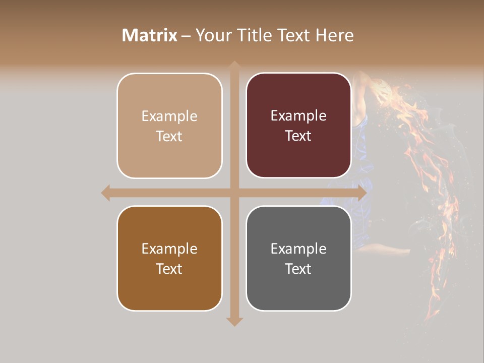 Competition Shot Athlete PowerPoint Template