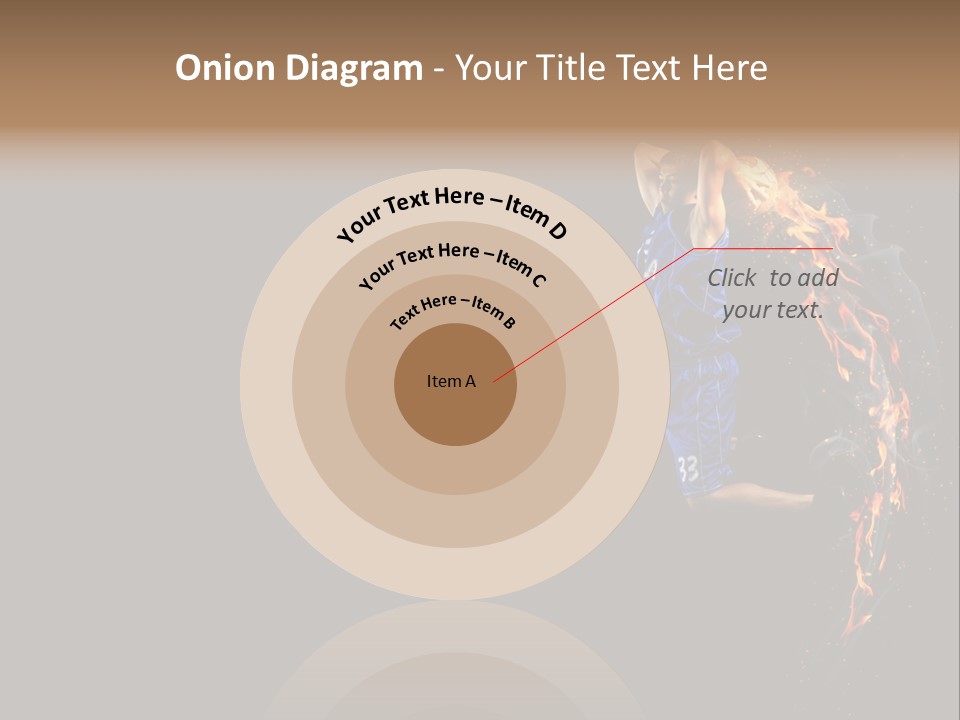 Competition Shot Athlete PowerPoint Template