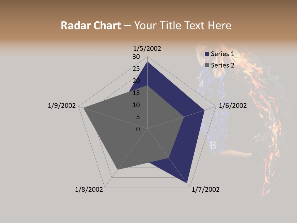 Competition Shot Athlete PowerPoint Template
