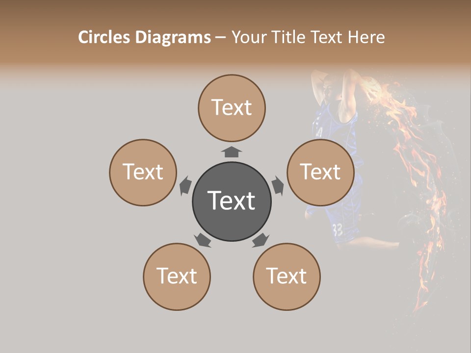 Competition Shot Athlete PowerPoint Template