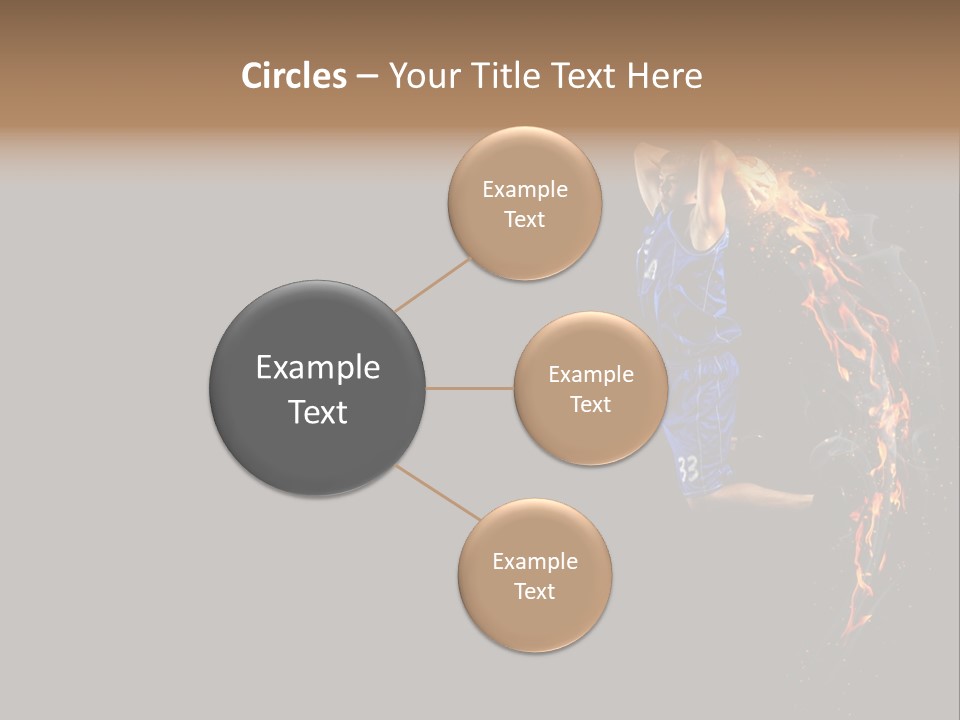 Competition Shot Athlete PowerPoint Template