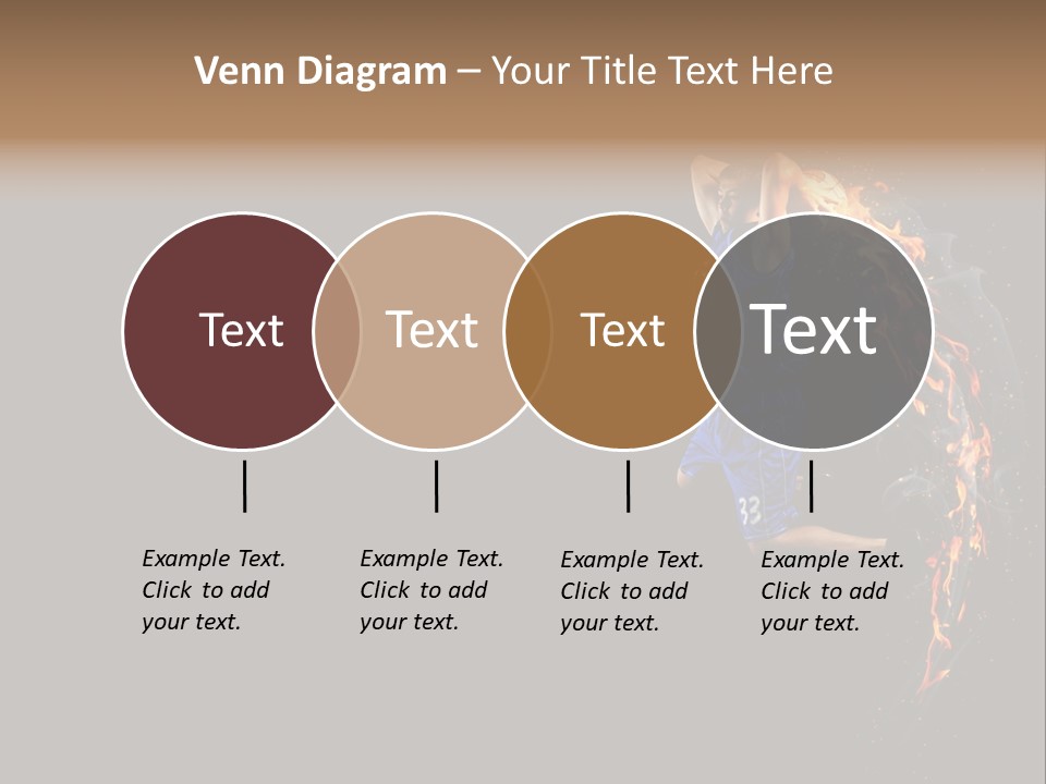 Competition Shot Athlete PowerPoint Template