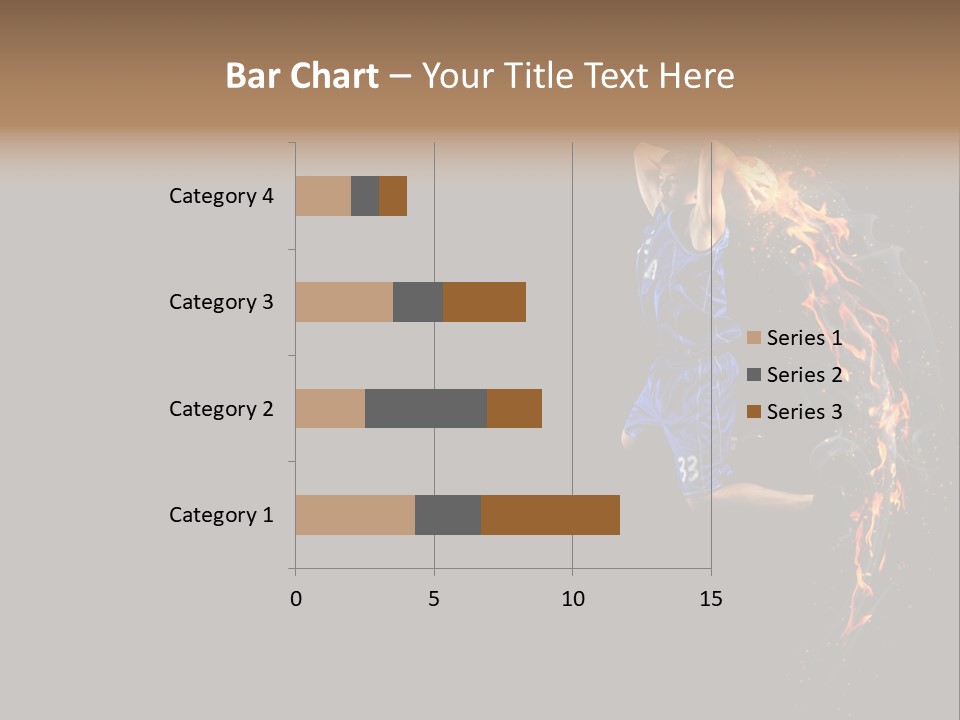 Competition Shot Athlete PowerPoint Template