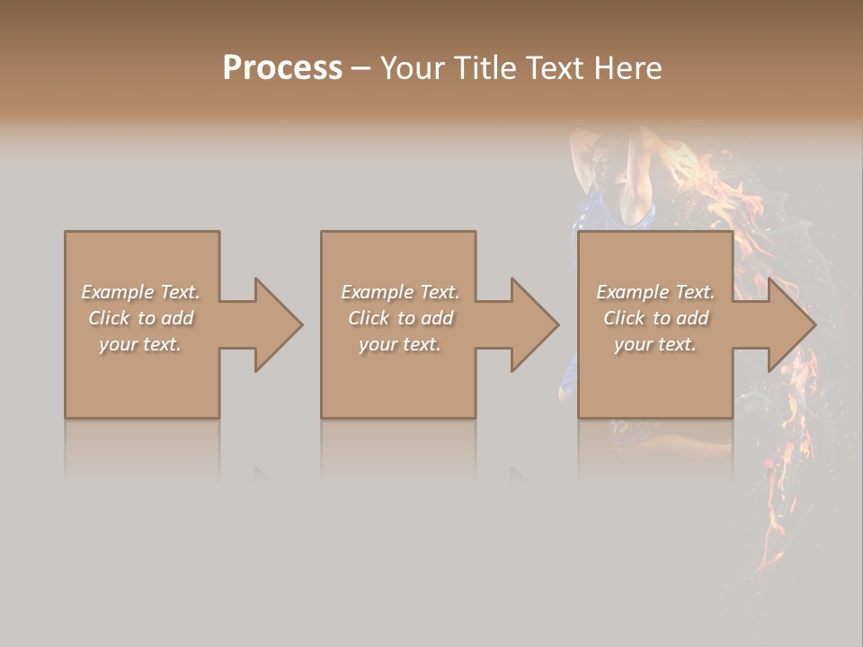 Competition Shot Athlete PowerPoint Template