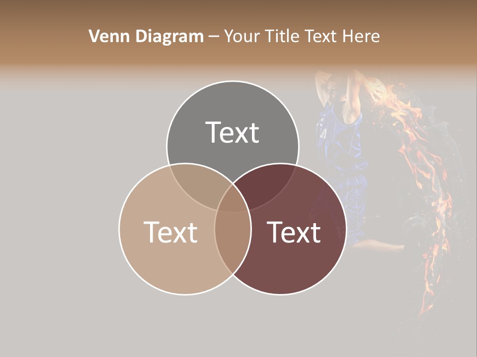 Competition Shot Athlete PowerPoint Template