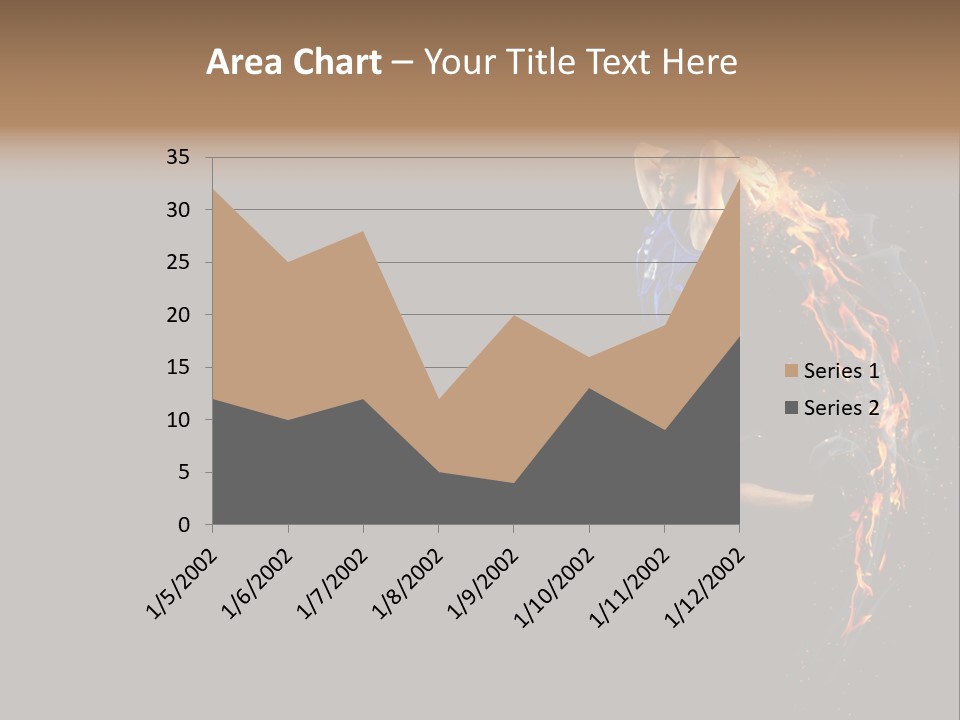 Competition Shot Athlete PowerPoint Template