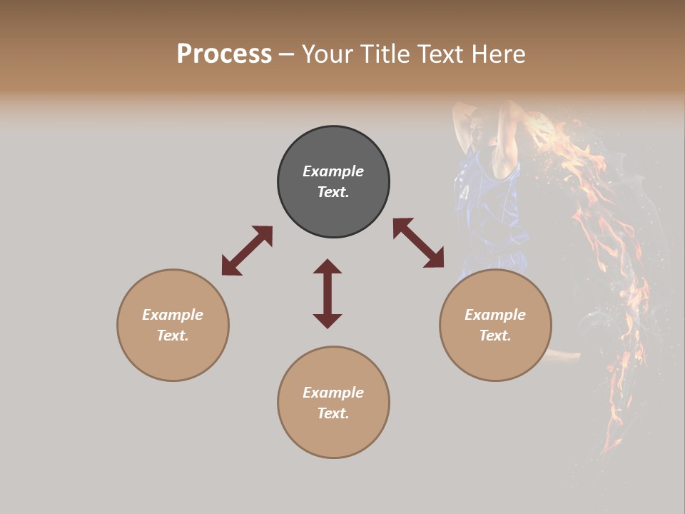 Competition Shot Athlete PowerPoint Template