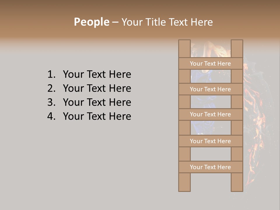 Competition Shot Athlete PowerPoint Template