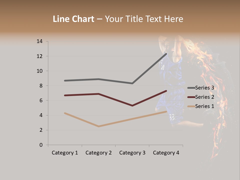 Competition Shot Athlete PowerPoint Template