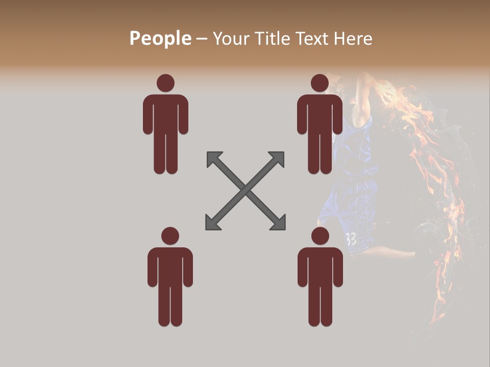 Competition Shot Athlete PowerPoint Template