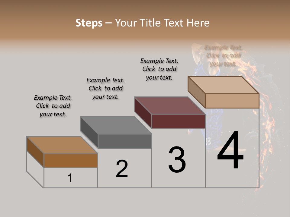 Competition Shot Athlete PowerPoint Template