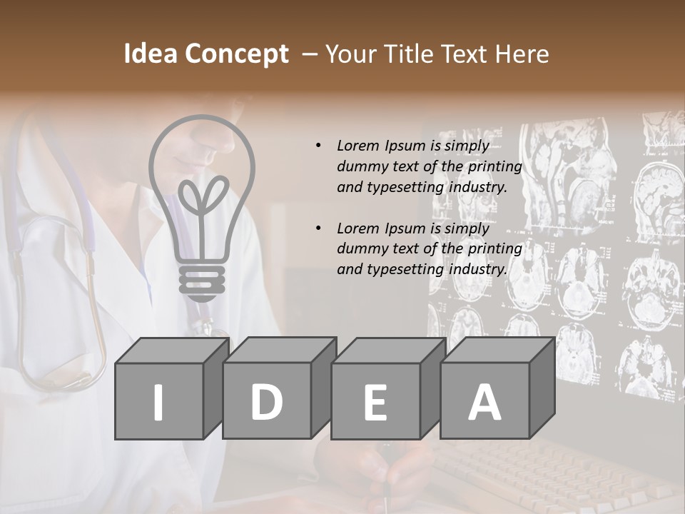 Analysis Diagnostic Looking PowerPoint Template
