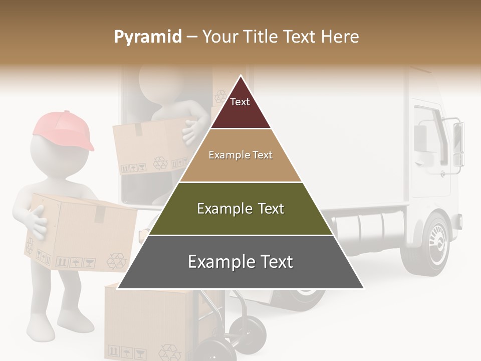 Shipment Heavy Worker PowerPoint Template