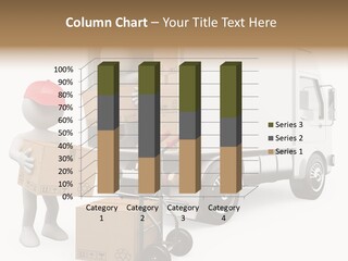 Shipment Heavy Worker PowerPoint Template