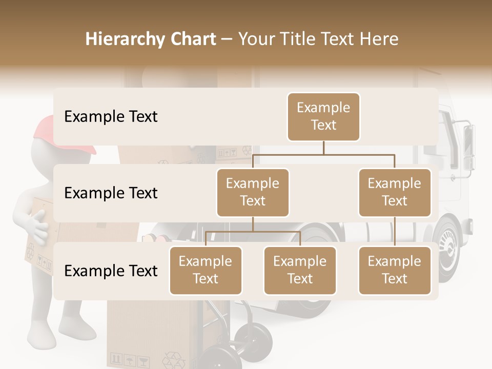Shipment Heavy Worker PowerPoint Template