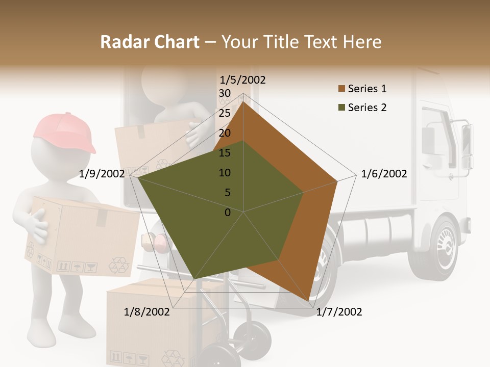 Shipment Heavy Worker PowerPoint Template