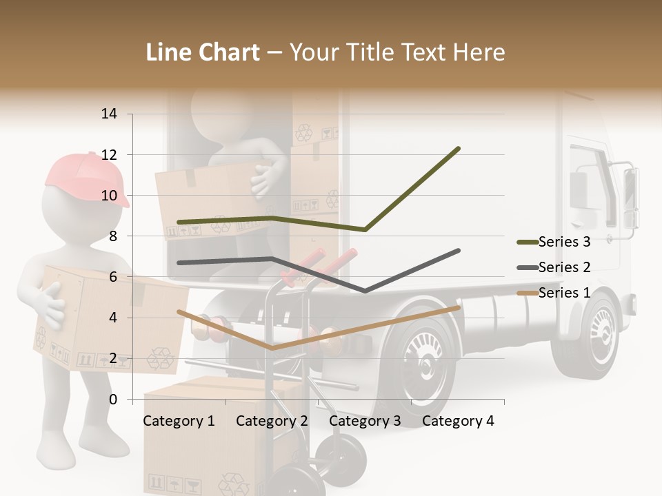 Shipment Heavy Worker PowerPoint Template