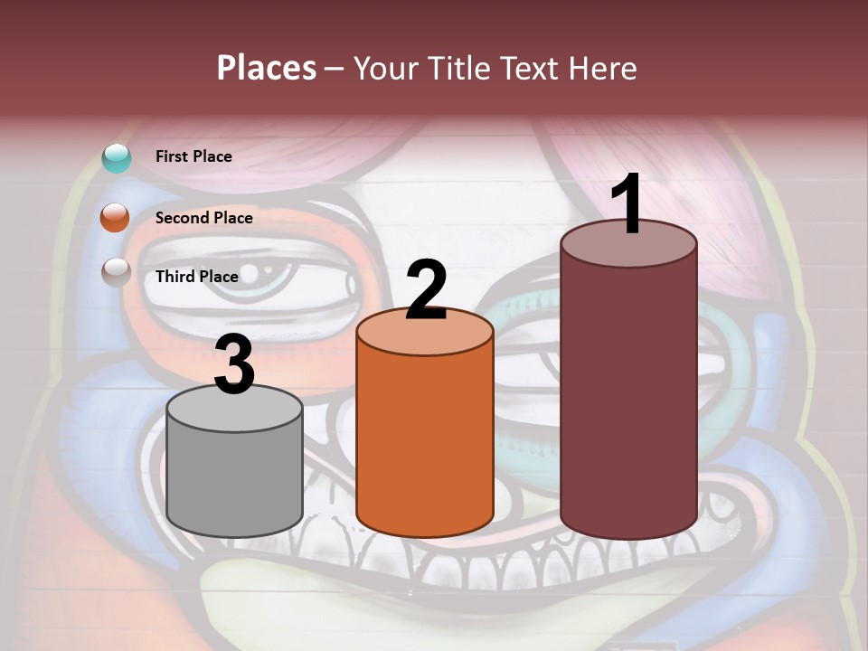 Vector Aerosol Face PowerPoint Template