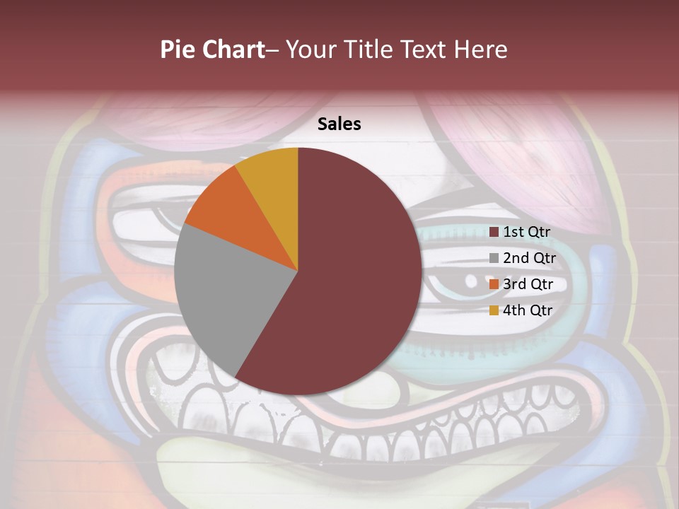 Vector Aerosol Face PowerPoint Template