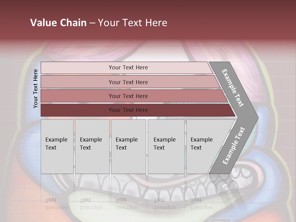 Vector Aerosol Face PowerPoint Template