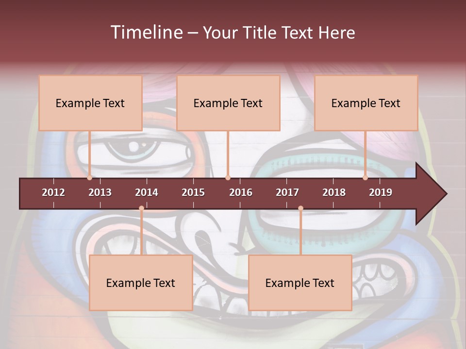 Vector Aerosol Face PowerPoint Template