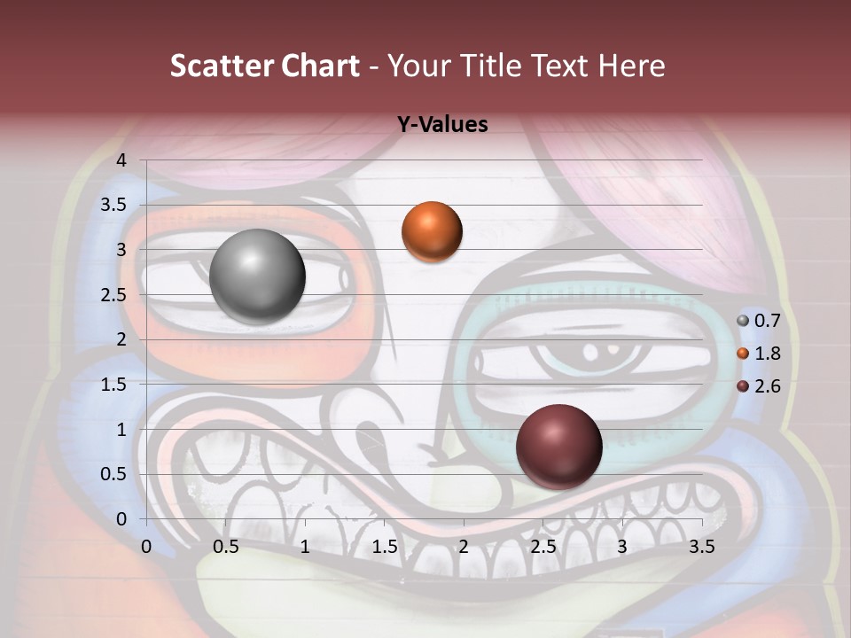 Vector Aerosol Face PowerPoint Template