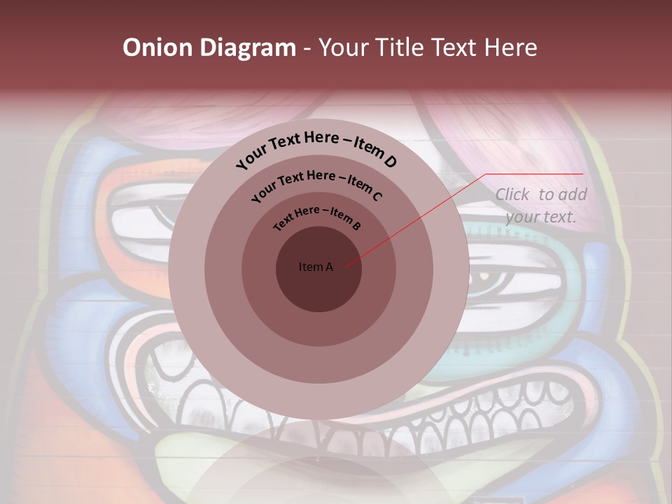 Vector Aerosol Face PowerPoint Template